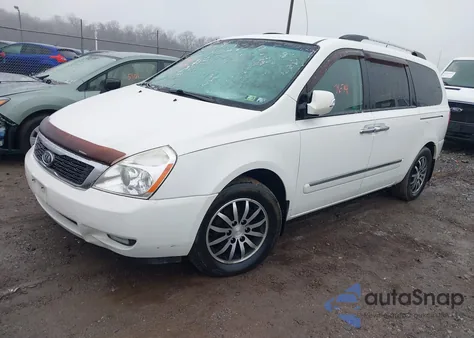 2011 Kia Sedona Ex from USA, damaged, VIN KNDMH4C78B6379145
